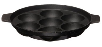 India Desire : Buy Tosaa Non-Stick 7 Cavity Appam Patra 17cm At Rs 111 From Amazon